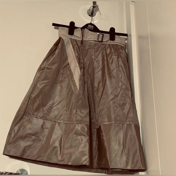 Y2k Vintage New Louis Vuitton Maxi Skirt - From 1999 Medium - NWT - iced coffee - Picture 15 of 16